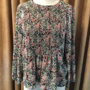 ZARA BASIC Floral Blouse